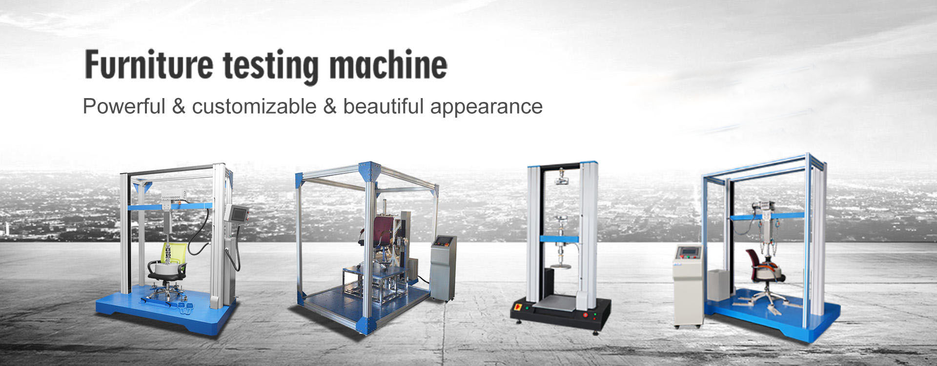 Furniture testing machine