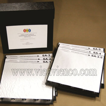 Ảnh chuẩn đánh giá độ mịn của vải AATCC 3D