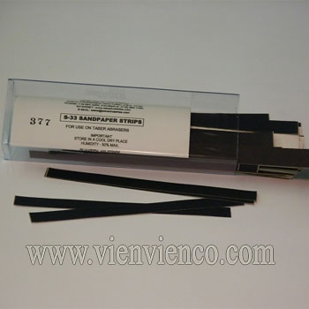 Đá mài Taber S-33 Sandpaper Strip