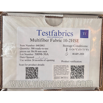 Multifiber Test Fabric No.10 (5 × 5 cm), MFF 10-2HSE