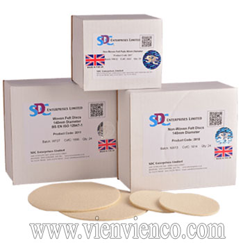 Nỉ lót mài mòn trong thử nghiệm Martindale