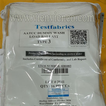 Vải bù trọng AATCC DUMMY 3