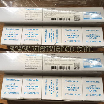 Vải test độ bền màu ma sát AATCC